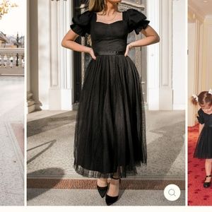 Black ballerina dress